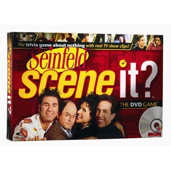 Scene It The DVD Game Seinfeld Edition 2008 Factory Sealed New - Picture 1 of 5